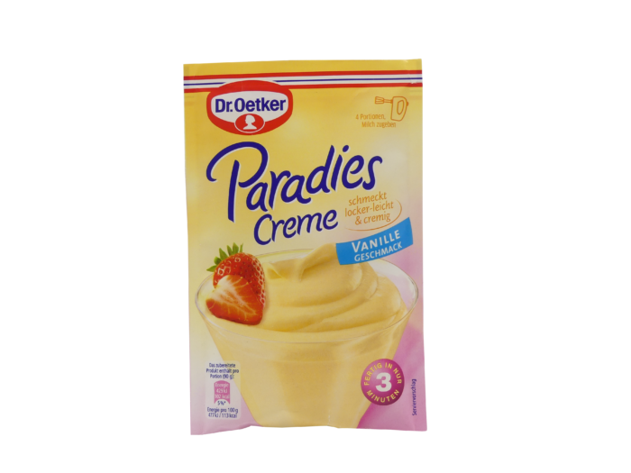 Dr.Oetker Paradiescreme Vanille 60g