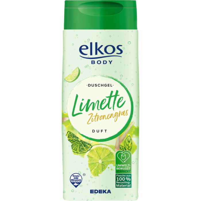 Edeka elkos Duschgel Zitronengras& Limette 300ml