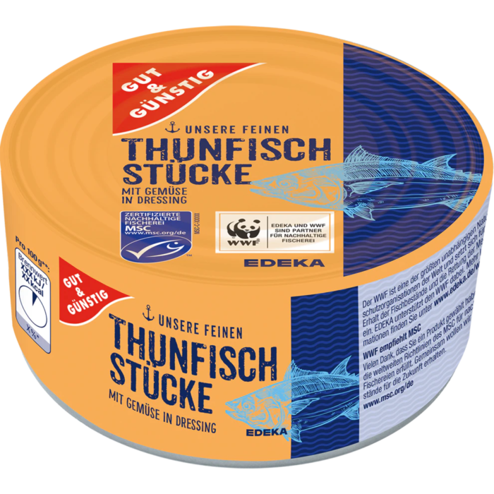 Gut&Günstig Thunfisch mit Gemüse 185g